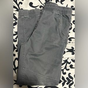 Kids Wonder Nation Dark Grey Joggger w/ drawstring and pockets- size 14/16